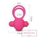 Power Clit Duo Silicone Cockring Pink Power Clit Duo Silicone Cockring Pink