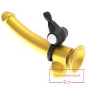 Power Clit Silicone Cockring Black Power Clit Silicone Cockring Black