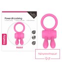 Power Clit Silicone Cockring Pink Power Clit Silicone Cockring Pink