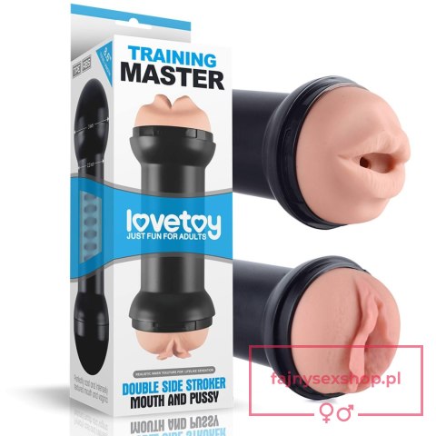 Training Master Double Side Stroker Mouth and Pussy Training Master Double Side Stroker Mouth and Pussy