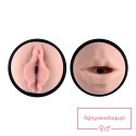 Training Master Double Side Stroker Mouth and Pussy Training Master Double Side Stroker Mouth and Pussy