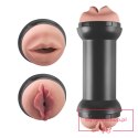 Training Master Double Side Stroker Mouth and Pussy Training Master Double Side Stroker Mouth and Pussy