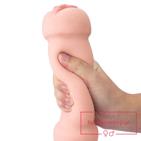 Training Master Double Side Stroker Mouth and Pussy Training Master Double Side Stroker Mouth and Pussy
