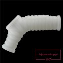 Vibrating Wave Knights Ring with Scrotum Sleeve (White) Vibrating Wave Knights Ring with Scrotum Sleeve (White)