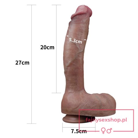10.5'' Dual layered Platinum Silicone Cock 10.5'' Dual layered Platinum Silicone Cock