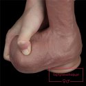 10.5'' Dual layered Platinum Silicone Cock