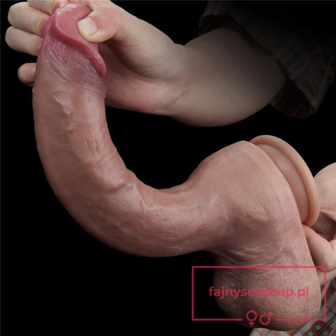 10.5'' Dual layered Platinum Silicone Cock 10.5'' Dual layered Platinum Silicone Cock