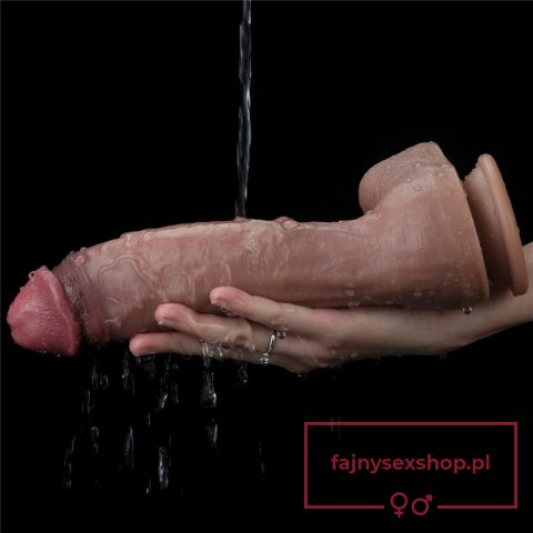 10.5'' Dual layered Platinum Silicone Cock 10.5'' Dual layered Platinum Silicone Cock