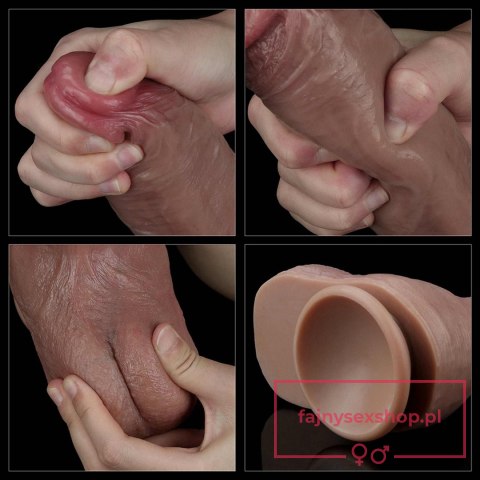 10.5'' Dual layered Platinum Silicone Cock 10.5'' Dual layered Platinum Silicone Cock