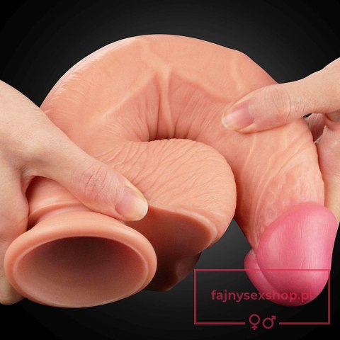 10"" Dual Layer Platinum Silicone Cock 10"" Dual Layer Platinum Silicone Cock