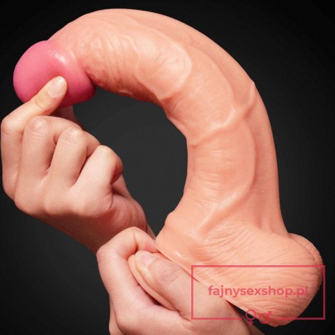 10"" Dual Layer Platinum Silicone Cock 10"" Dual Layer Platinum Silicone Cock