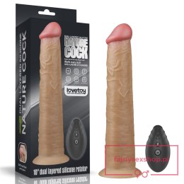 10'' Dual Layered Platinum Silicone Rotator