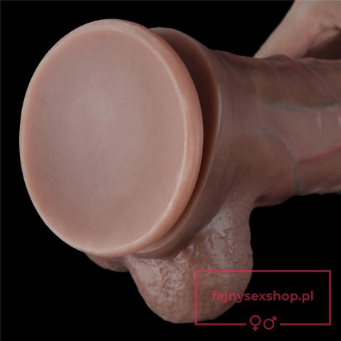 11.5'' Dual Layered Platinum Silicone Cock 11.5'' Dual Layered Platinum Silicone Cock