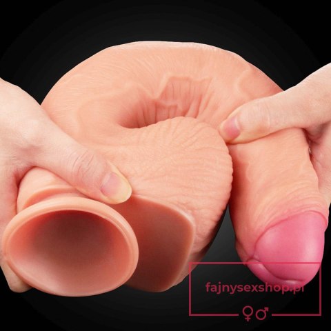 11"" Dual Layer Platinum Silicone Cock 11"" Dual Layer Platinum Silicone Cock