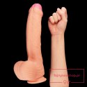 11"" Dual Layer Platinum Silicone Cock 11"" Dual Layer Platinum Silicone Cock