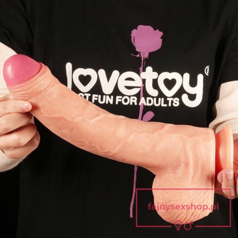 11"" Dual Layer Platinum Silicone Cock 11"" Dual Layer Platinum Silicone Cock