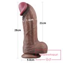 11"""" Dual Layered Silicone Cock XXL
