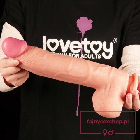 12"" Dual Layered Platinum Silicone Cock 12"" Dual Layered Platinum Silicone Cock