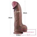 13"""" Dual Layered Silicone Cock XXL