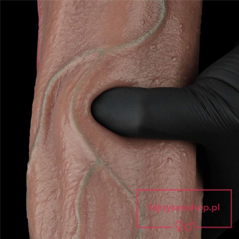 13"""" Dual Layered Silicone Cock XXL 13"""" Dual Layered Silicone Cock XXL