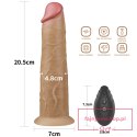 8.0'' Dual Layered Platinum Silicone Rotator