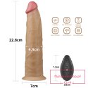 9.0'' Dual Layered Platinum Silicone Rotator