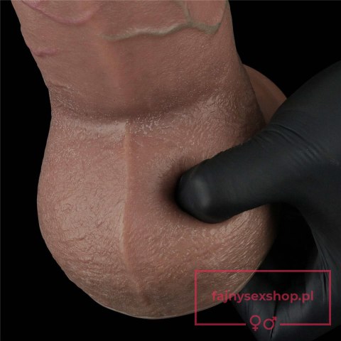 9.5"""" Dual Layered Silicone Cock XXL 9.5"""" Dual Layered Silicone Cock XXL