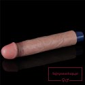 9" REAL SOFTEE Rechargeable Silicone Vibrating Dildo