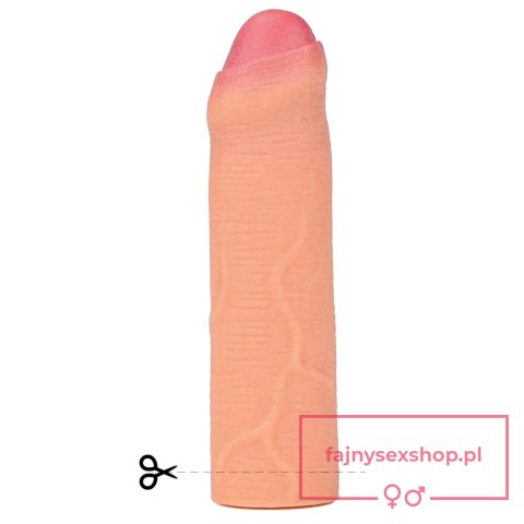 Add 1"" Revolutionary Silicone Nature Extender Uncircumcised Add 1"" Revolutionary Silicone Nature Extender Uncircumcised