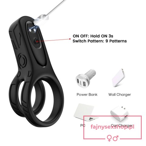 Mechao Black, 9 vibration functions Mechao Black, 9 vibration functions