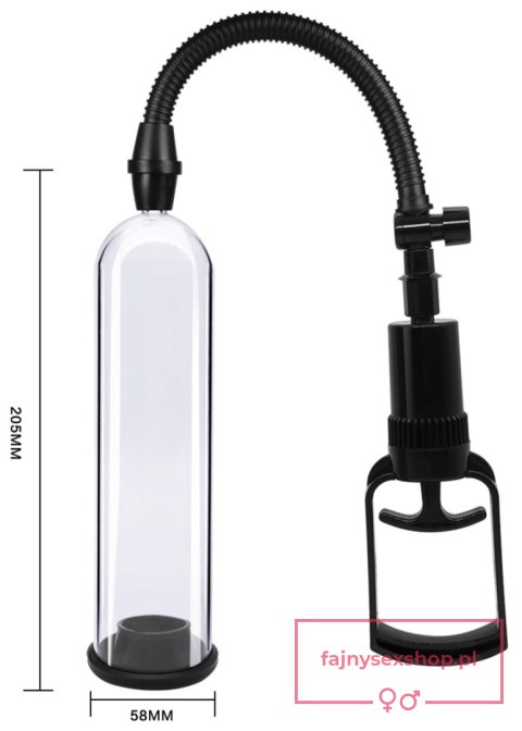 Pompka-Powerpump MAX 0.2 - Black&Clear Pompka-Powerpump MAX 0.2 - Black&Clear