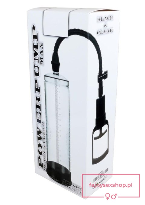 Pompka-Powerpump MAX - Black&Clear Pompka-Powerpump MAX - Black&Clear