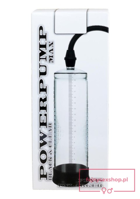 Pompka-Powerpump MAX - Black&Clear Pompka-Powerpump MAX - Black&Clear