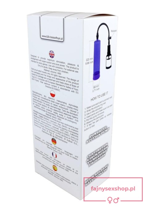 Pompka-Powerpump MAX - Purple Pompka-Powerpump MAX - Purple
