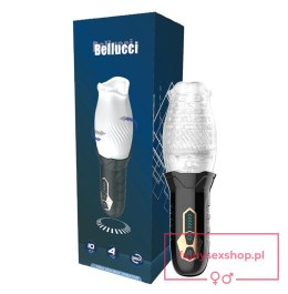 Rotating and vibrating masturbator