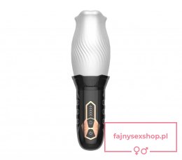 Rotating and vibrating masturbator