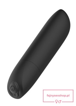 Stymulator-Rechargeable Powerful Bullet Vibrator USB 20 Functions - Matt Black