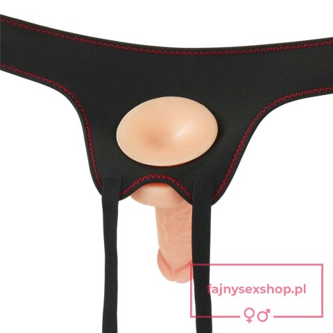 Vibrating Easy Strapon Set 7.0'' Vibrating Easy Strapon Set 7.0''