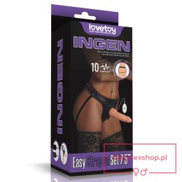 Vibrating Easy Strapon Set 7.5''