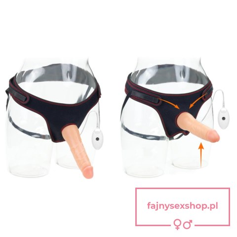 Vibrating Easy Strapon Set 7.5'' Vibrating Easy Strapon Set 7.5''