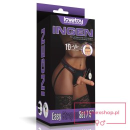 Vibrating Easy Strapon Set 7.5''